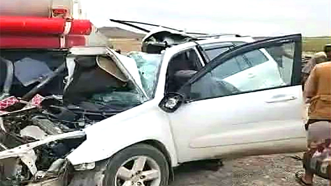 ​حادث مروري يودي بحياة 5 يمنيين من أسرة واحدة